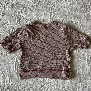 Free People Striped Crop